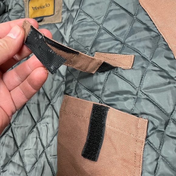 Concealed Carry Canvas Vest -Brown | Large Tall - Picture 4 of 8